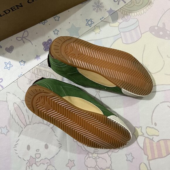 Golden Goose True Star Series Green Retro Sneakers - Picture 8 of 9